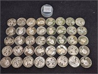 Roll of Proof 1988-S Washington Quarter coins