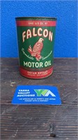FALCON MOTOR OIL 1 U.S QUART TIN