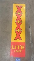 XXXX LITE LAGER SIGN