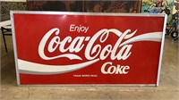 COCA-COLA SCREENPRINT SIGN