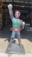 VINTAGE GIANT CHOUJIN BAROM 1 SUPERHERO STATUE