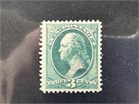 #184 UNUSED SOUND STAMP 1879