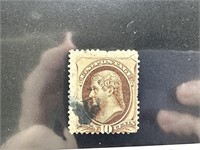 #161 1873 JEFFERSON ISSUES W SECRET MARK