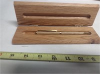 Wood Pen and Case Lot 2