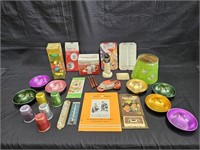 Group of vintage items from the 1960's through