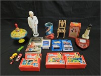 Group of vintage Disney and hot wheel cars,