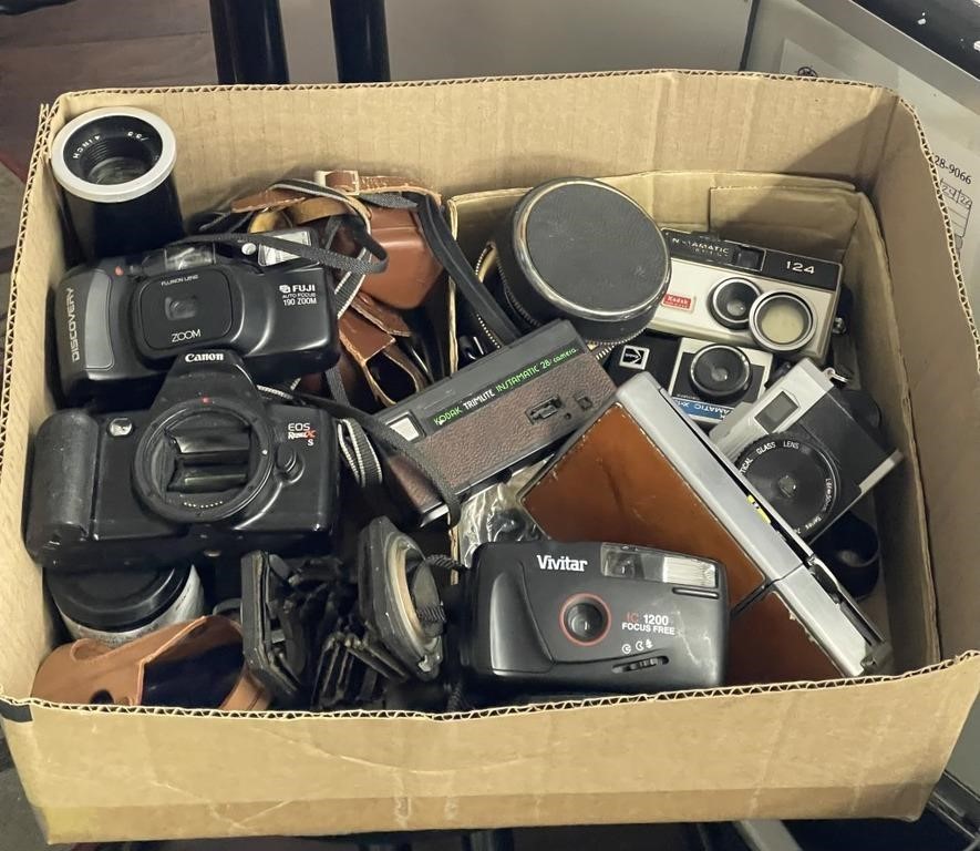 Vintage camera lot