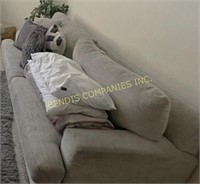Sofa with Bed Pillows and Decorator Pillows