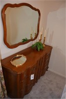 Dresser with Mirror (contents not included)