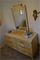 Dresser with Mirror (All  contents included)