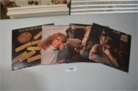 Four Kenny Rogers Vinyls