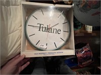 TULANE CLOCK