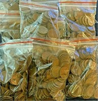 100 pcs. Lincoln Wheat Cents Unsearched