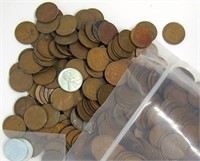 Lot of (100) Unsearched lIncoln Wheat Cents