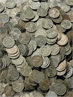 Lot of (100) Steel/Zinc WWII Lincoln Wheat Cents