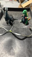 Vintage Imperials Dinosaur and Godzilla