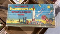 Vintage Tomorrowland Rocket to the Moon Game
