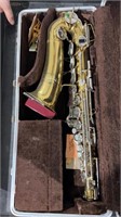 Vintage Brass Saxophone