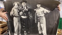 Vintage The Three Stooges Poster