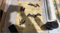 Vintage Bats Poster