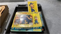Vintage Happy Puppet Play Game