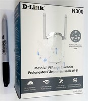 D-Link N300 Prolongateur de portée Wi-Fi, neuf