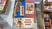Vintage Winnie the Pooh, Uncle Wiggly and Hippety