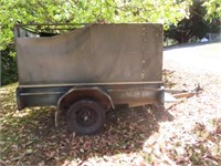 2003 Blue Thetra 7x5' Steel Trailer Reg N87447