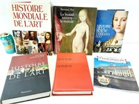 Lot de livres sur L'HISTOIRE DE L'ART et +