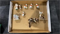 Vintage Ceramic Instrument Cats, and Other