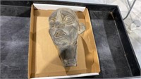 Vintage Cast Mold Creepy Head