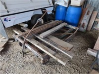 Vintage Timber Trolley 1500x1100mm