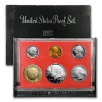 1982 s US Mint Proof Set