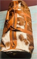 X-Large cow hide duffel bag