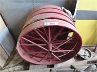 4 Steel Wheels 650mm Dia