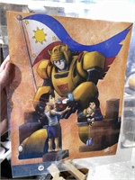 Vintage Bumblebee Poster