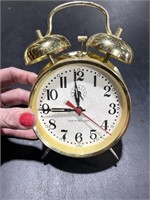 Gold Metal Alarn Clock