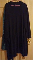 Woman's New Plus Size 5X Long Cardigan