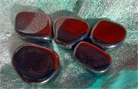 5 Count Hematite Magnets Bundle