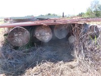 4 Large Hardwood Logs up to 6200mm x App 500mm Dia