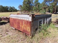 Part Railway Container Body