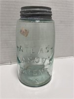 Atlas Mason’s Patent High Shouldered Canning Jar