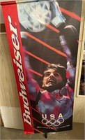 1996 Olympic Budweiser team u.s.a nylon banners/so