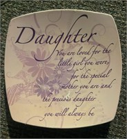 Daughter Decor Plate