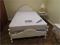 Double Bed Base, Side Table