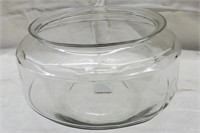 LARGE CLEAR GLASS BOWL/FISH BOWL