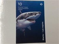 2018 SHARKS 10 x PERMANENT STAMPS MINT BOOKLET