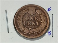 U.S.A. - IndianHead 1cent “Snow Variety” 1902