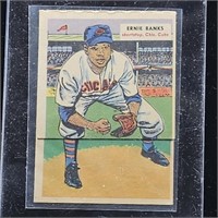 1955 Topps Double Headers #32 ERNIE BANKS and #31