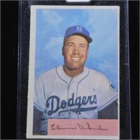 1954 Bowman Duke Snider Baseball Card.